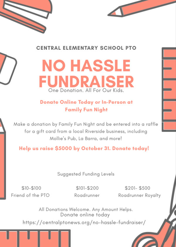 No Hassle Fundraiser - Central School PTO